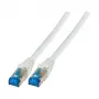 EFB-Elektronik RJ45 Patchkabel Cat.6A S/FTP PVC UL grau 0,5m