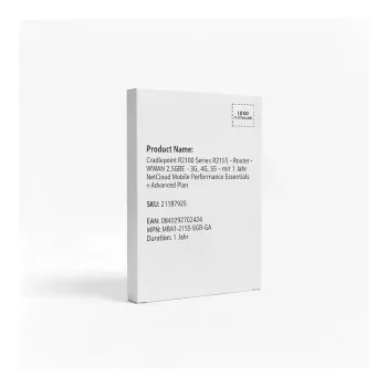 Cradlepoint R2100 Series R2155 5G Cellular Router mit 1-Jahres-NetCloud Mobile Performance Essentials + Advanced Plan