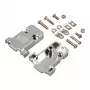EFB E-DH09 Metallisierte D-Sub Haube für DB9, Grau