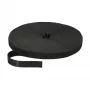 EFB-Elektronik Klettband-Rolle 20mm Schwarz 25m