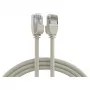 EFB Elektronik RJ45 Patchkabel Cat.6A U/FTP TPE 4mm Ultraflex Grau 2m