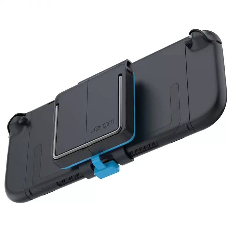 Venom Charging Case für Nintendo Switch 2 - Hartschalen-Tragetasche mit 10.000 mAh Powerbank, Schwarz