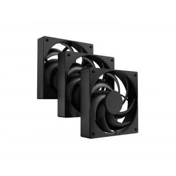 Fury SAI S12 PWM Black 3-Pack 120mm Fan Set
