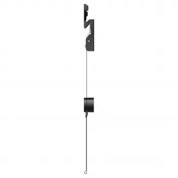 Equip 37-86 Zoll No Drilling TV-Wandhalterung mit 1 Gelenk, 60 kg, Schwarz