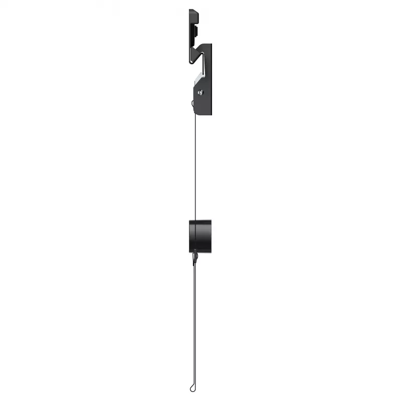 Equip 37-86 Zoll No Drilling TV-Wandhalterung mit 1 Gelenk, 60 kg, Schwarz