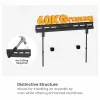 Equip 37-86 Zoll No Drilling TV-Wandhalterung mit 1 Gelenk, 60 kg, Schwarz