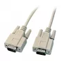 EFB-Elektronik Serielles Datenkabel 1:1, 2x D-Sub 9, Stecker-Stecker, 5,0 m, Beige