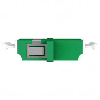 EFB Elektronik LC/APC Simplex Fiber Adapter Weiß