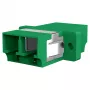 EFB Elektronik LC/APC Simplex Fiber Adapter Weiß