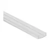 Synergy 21 LED U-Profil ALU001-R PMMA klarer Diffusor/Abdeckung + ALU002-R, ALU003, ALU004, ALU007-R, ALU021, ALU024, ALU084, Kunststoffabdeckung