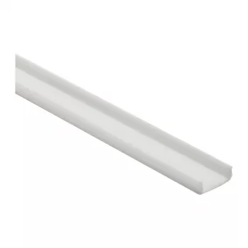 Synergy 21 LED U-Profil Aluminium silber eloxiert 1m mit PMMA Opal-Diffusor für LED-Streifen bis 12mm