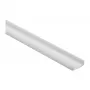 Synergy 21 LED U-Profil Aluminium silber eloxiert 1m mit PMMA Opal-Diffusor für LED-Streifen bis 12mm