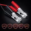Qoltec 52665 Automatisches Batterieladegerät für AGM GEL STD Batterien, 24V 2A 48W, LED-Anzeige, 1,8m Kabel