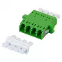 EFB Elektronik LC/APC Simplex Singlemode Glasfaserkupplung, grün