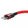Baseus CALKLF-C09 USB-A auf Lightning Kabel 2 m Rot