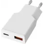 VALUE USB-Wandladegerät, EU-Stecker, 2x USB (A+C), 20W