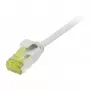 Synergy21 Patchkabel RJ45 CAT6A 500MHz 1,5m Grau U/FTP Slimline Rund d=3,8mm TPE/LSZH (Superflex) AWG32 mit Cat.7 Rohkabel
