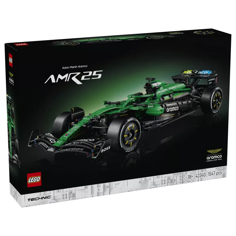 LEGO Technic Aston Martin Aramco AMR25 F1 Car 42240