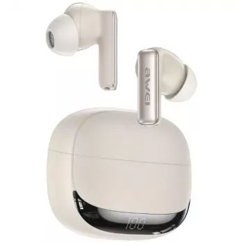 AWEI TA19 ANC TWS Bluetooth 6.0 Kopfhörer Beige