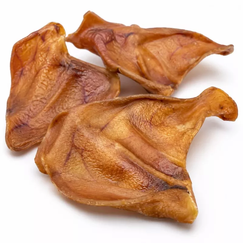 PETITTO Schweineohr Hundeleckerli 10 Stück 40g