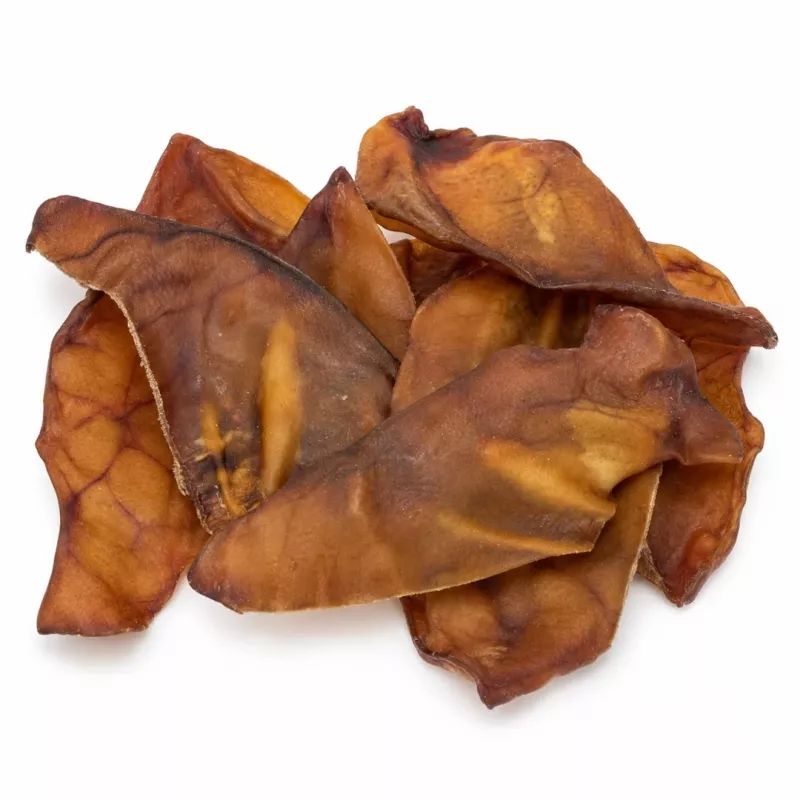 PETITTO Schweineohr Hundekauartikel 10 Stück