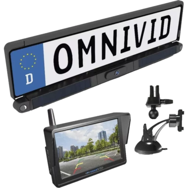 OMNIVID Solar6 Wireless Solar Reversing Video System