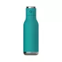 Asobu Wireless Beat Isolierte Edelstahlflasche mit Bluetooth-Lautsprecher, 500 ml, Aquamarin