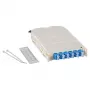 EFB Elektronik FTTH Module Insert für FTTH-BGT, 12 Port LC mit OS2 Keramikkupplungen