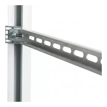 EFB Elektronik C-Profil-Schiene für Kabelunterstützung, Tiefe 1000 mm, Silber