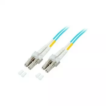 EFB-Elektronik ECOFIBER Duplex Patchkabel LC-LC OM3 20m LSZH 2mm Aqua
