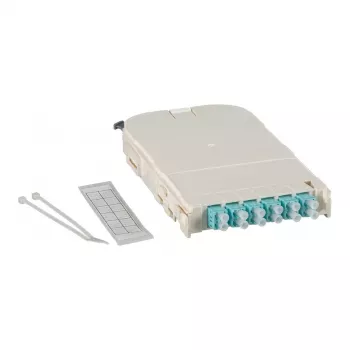 EFB-Elektronik FTTH Module Insert für FTTH-BGT, 12 Port LC mit OM4-Keramikkupplungen