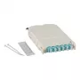 EFB-Elektronik FTTH Module Insert für FTTH-BGT, 12 Port LC mit OM4-Keramikkupplungen