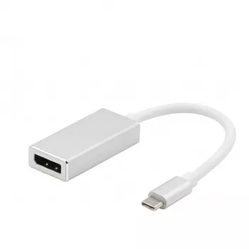 VALUE USB3.2 Gen2 Display Adapter USB-C auf DisplayPort 4K60Hz Aluminium