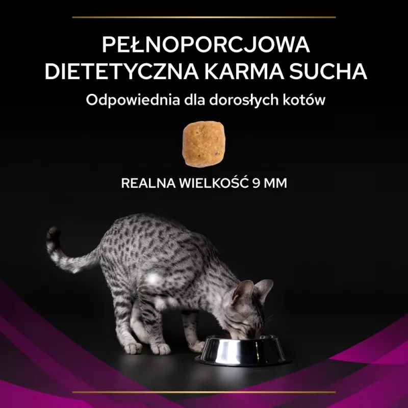 PURINA Pro Plan Veterinary Diets Feline UR St/Ox Urinary Trockenfutter für Katzen mit Huhn 1,5 kg