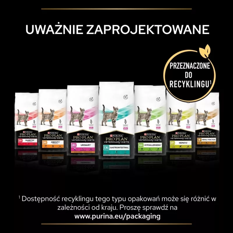 PURINA Pro Plan Veterinary Diets Feline UR St/Ox Urinary Trockenfutter für Katzen mit Huhn 1,5 kg