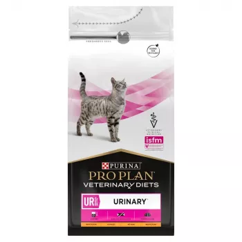 PURINA Pro Plan Veterinary Diets Feline UR St/Ox Urinary Trockenfutter für Katzen mit Huhn 1,5 kg