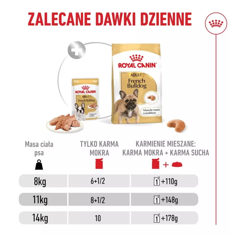 ROYAL CANIN French Bulldog Adult Digestive Health Loaf Box - Nassfutter für Hunde - 12x85g