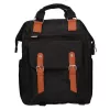BLACK FOREST KM02 Kabinenrucksack 40x30x15 cm + Kulturbeutel Schwarz