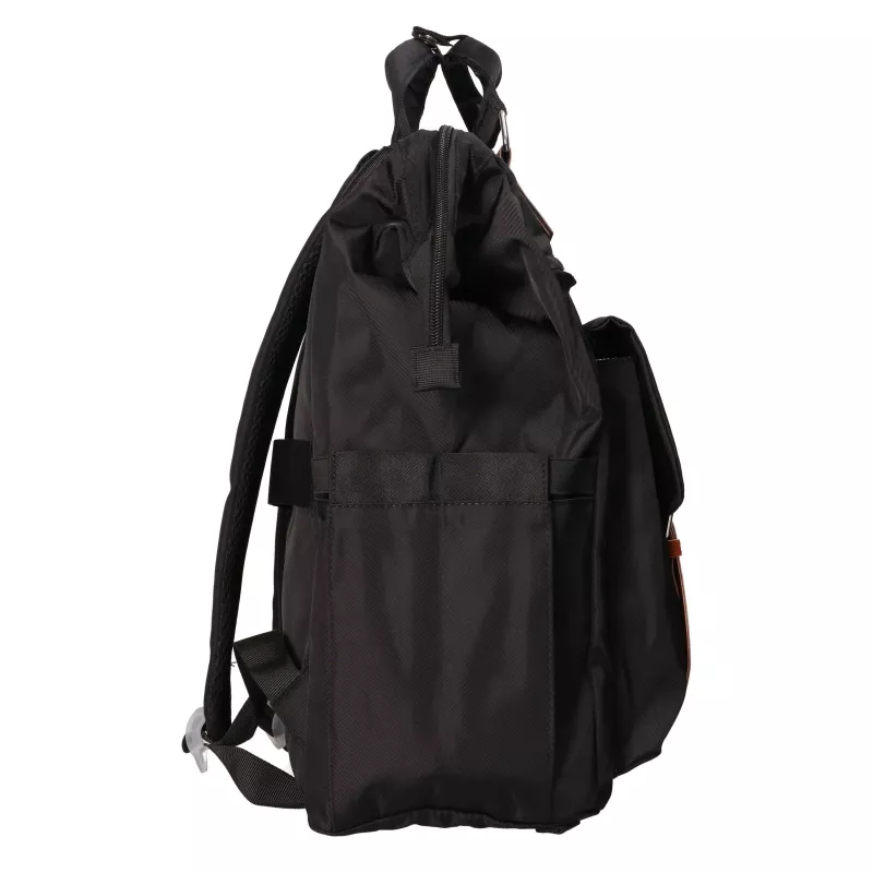 BLACK FOREST KM02 Kabinenrucksack 40x30x15 cm + Kulturbeutel Schwarz
