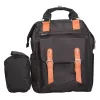 BLACK FOREST KM02 Kabinenrucksack 40x30x15 cm + Kulturbeutel Schwarz