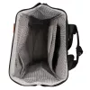BLACK FOREST KM02 Kabinenrucksack 40x30x15 cm + Kulturbeutel Schwarz