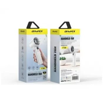 AWEI F36 Mini Fan 2200mAh Weiß