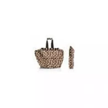 Reisenthel Easyshoppingbag Leo Macchiato (UJ6048) - Shopping Tote, 20L, faltbar, Polyester