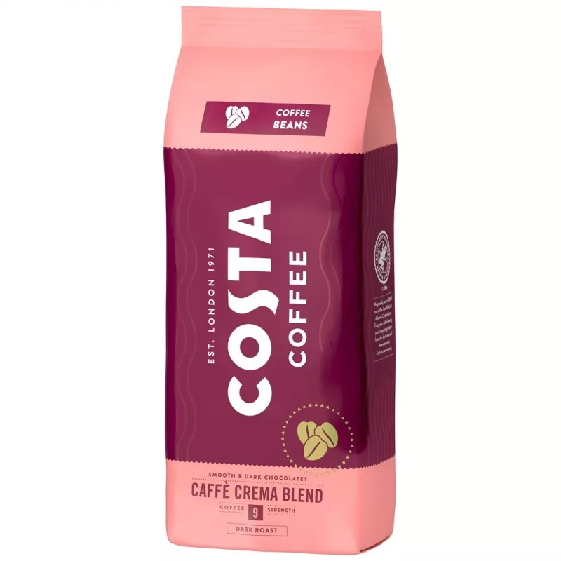 Costa Coffee Crema Ganze Bohnen Kaffee 1kg