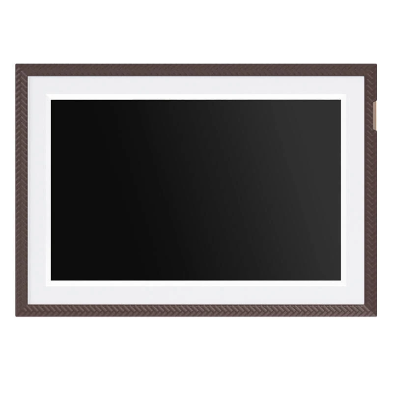 ARZOPA D10 10.1 inch Digitaler Bilderrahmen (Dunkelbraun) - 1280x800 IPS Touchscreen, 32GB, Wi-Fi
