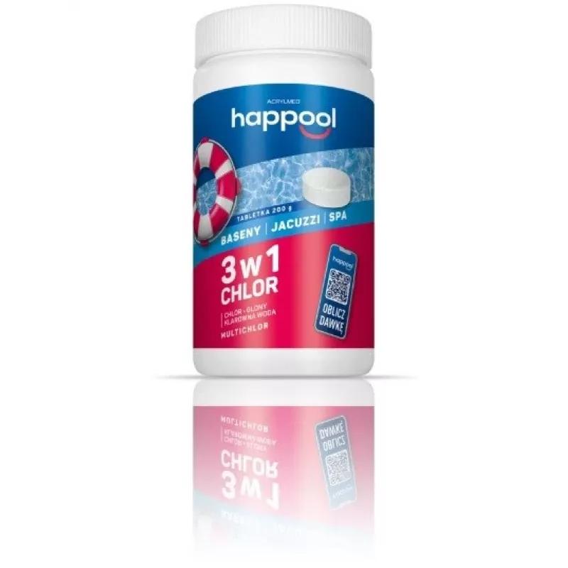 Acrylmed MULTICHLOR Multifunktionelle Chlor-Tabletten 20 g - 1 kg