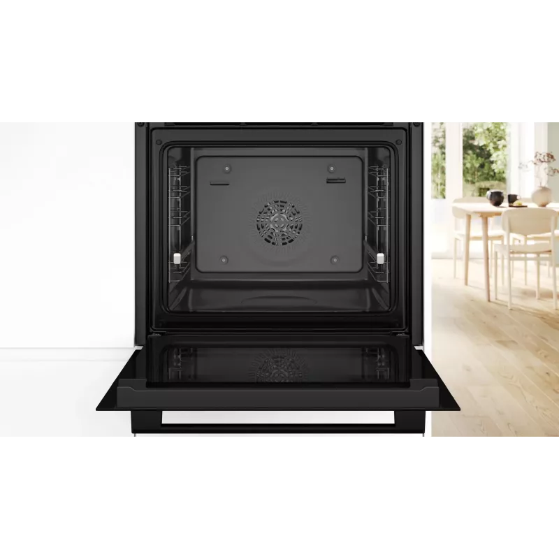 BOSCH HBA334EB4 Einbau-Backofen 71L Schwarz