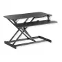 VALUE Sit-Stand Desk Attachment mit Tastaturablage 800x260