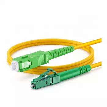 EFB Elektronik Simplex Patchkabel SC/APC Singlemode OS2 G.657.A2 1m Gelb LSZH