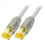 EFB Elektronik Cat.6A S/FTP LSZH Patchkabel RJ-45 Stecker zu RJ-45 Stecker 0,25m Grau